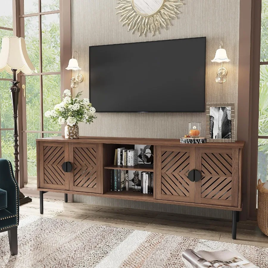 Storage & Organization - حامل تلفزيون 63 بوصة لغرفة المعيشة،