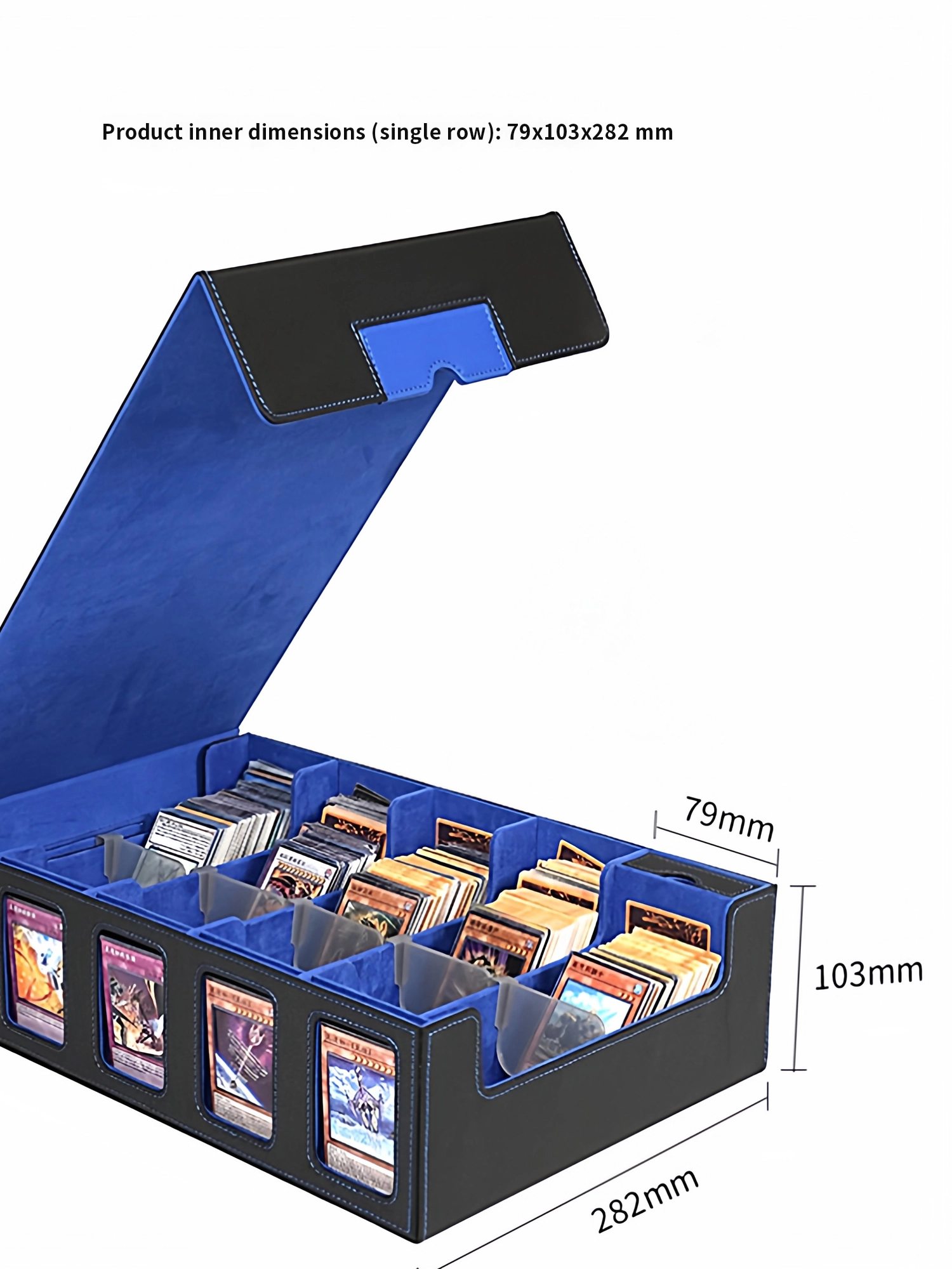 Storage & Organization - صندوق تخزين بطاقات TCG متعدد الأقسام