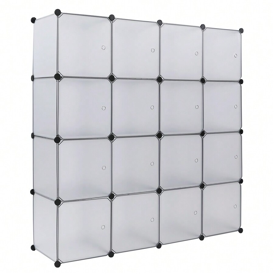 رف تخزين مكعبات 16 قطعة، رفوف  - مراجعة Storage & Organization وسعره