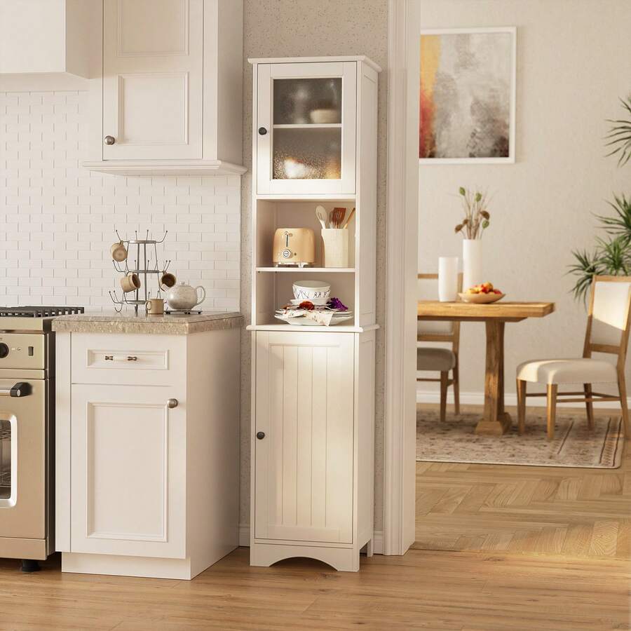 خزانة حمام بأبواب مزدوجة الاتج - مراجعة Storage & Organization وسعره